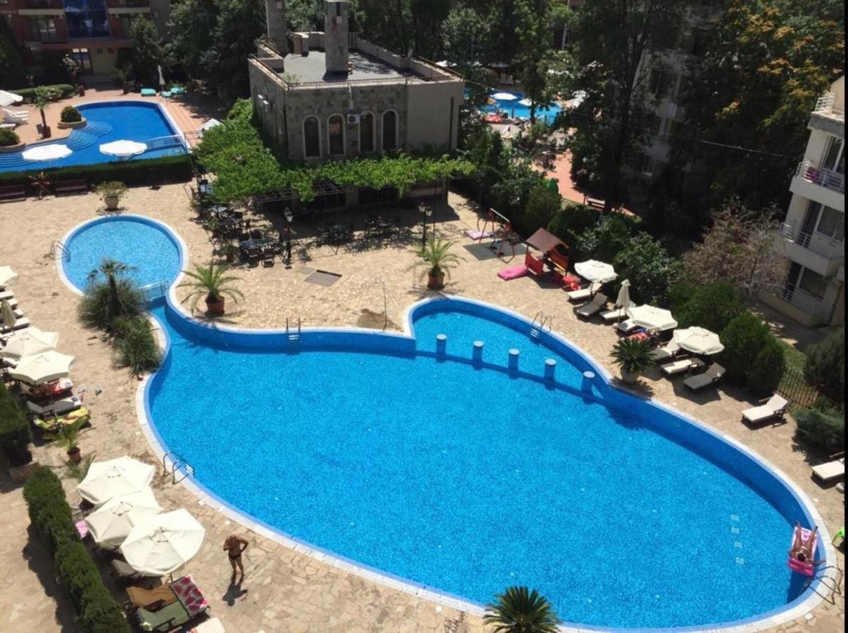 Kalia, Zweizimmer, Zweibalkon, Top-Apartment Sunny Beach Dış mekan fotoğraf