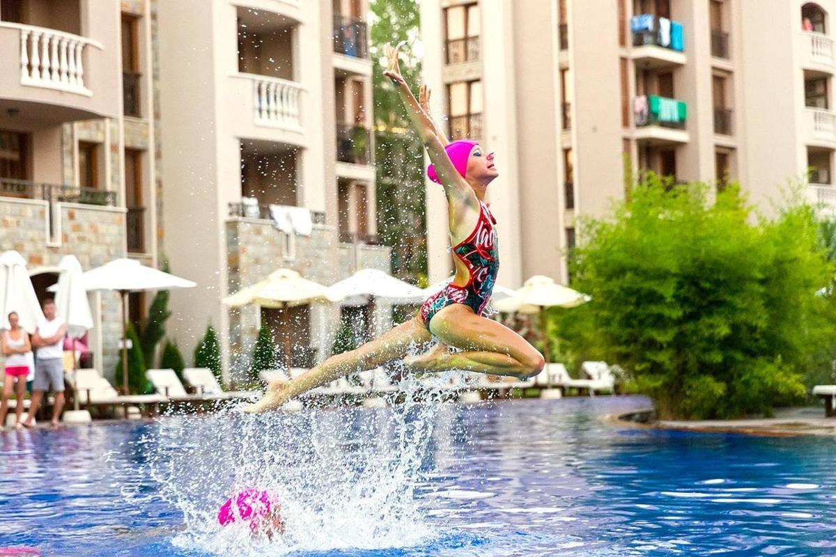 Kalia, Zweizimmer, Zweibalkon, Top-Apartment Sunny Beach Dış mekan fotoğraf
